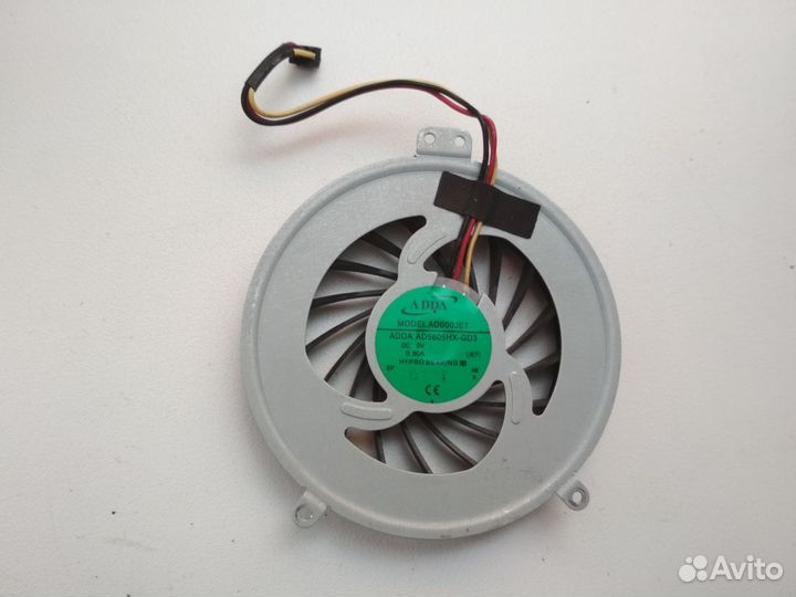 Кулер для Sony AD5605HX-GD3 JE7 (3-pin)