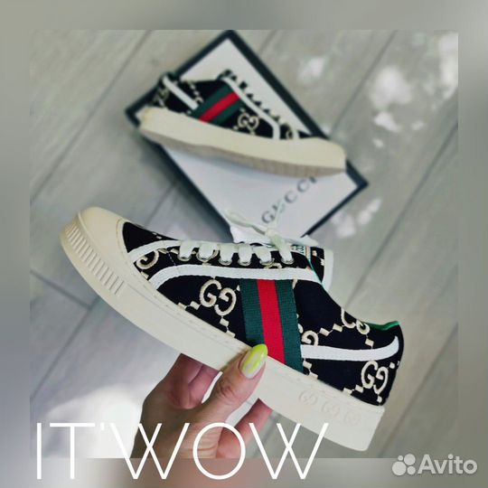 Новые кеды Gucci