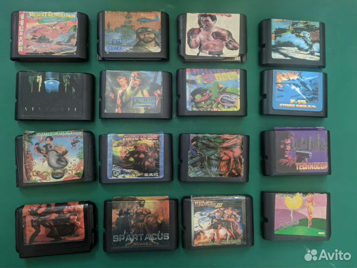 Картриджи c играми для приставки Сега sega