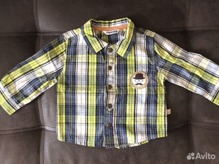Рубашка детская для мальчиков
