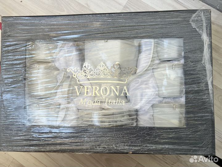 Новый чайный сервиз verona moda italia
