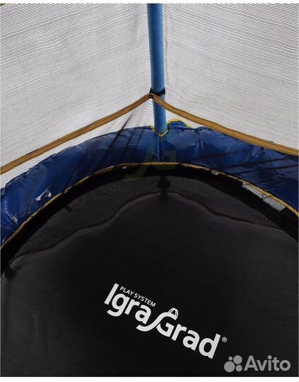 Детский батут с сеткой