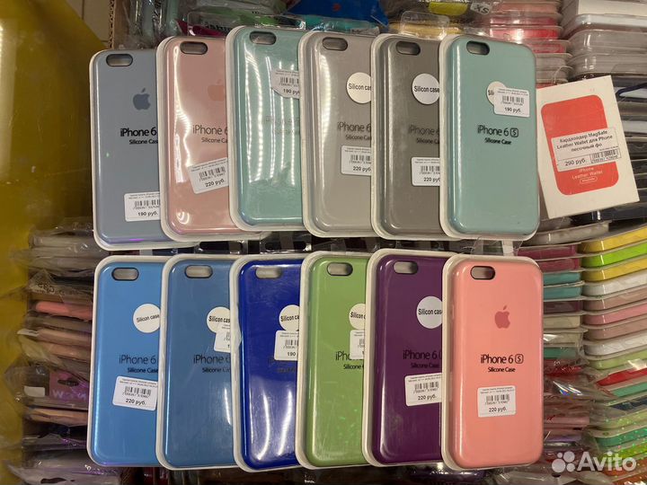 Чехол Silicon Case iPhone (на все модели)