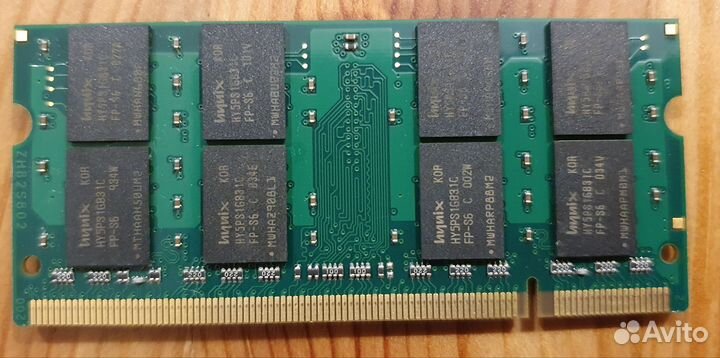 Оперативная память SO-dimm DDR2 2GB hynix