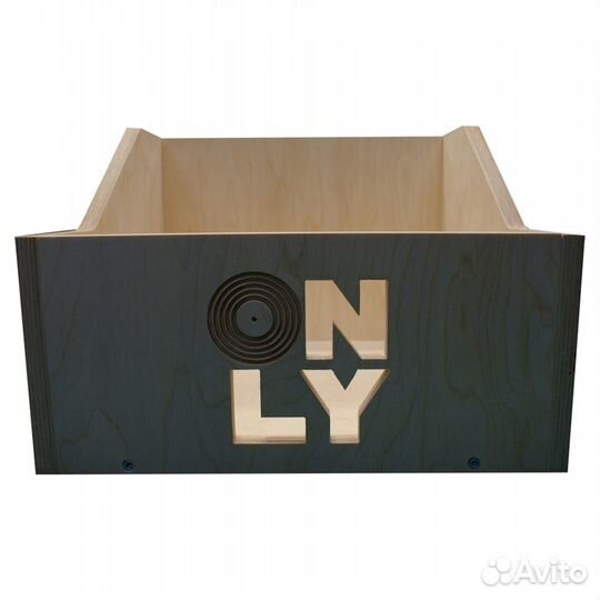 Ящик для хранения 100 виниловых пластинок V.only