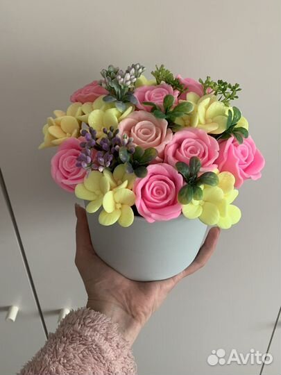Букет роз Мыло ручной работы