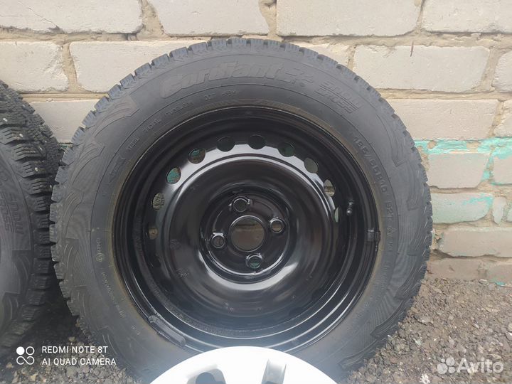 R15 Cordiant Snow Cross 185/65, PCD 4x100 DIA 54.1