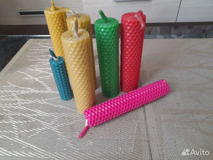 Свечи с травами, маслами