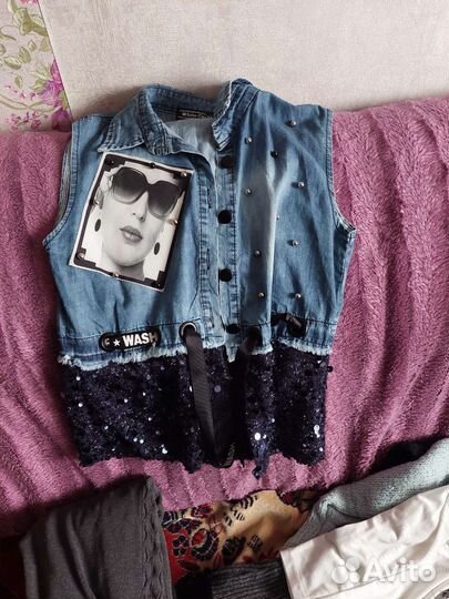 Вещи пакетом на девочку