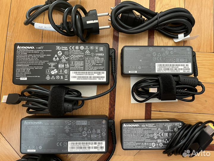 Блок питания Lenovo 135W, 90W, 65W, 45W