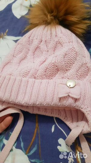 Шапка зимняя для девочки