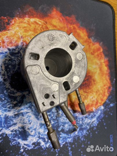 Бойлер круглый Saeco/Gaggia (под гайку) 2 тэна