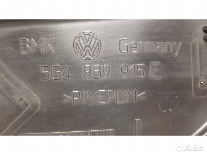 Заглушка двери volkswagen golf 7 variant задняя левая