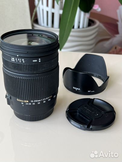 Объектив Sigma 18-250