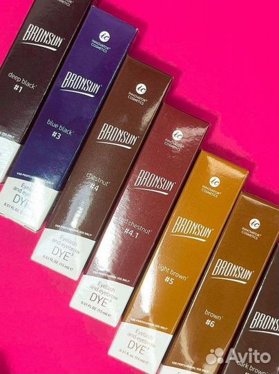 Краска для бровей bronsun