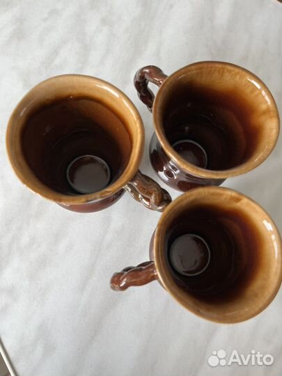 Глиняный кофейный сервиз СССР