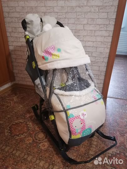 Санки-коляска