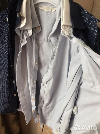 Рубашки на мальчика 128