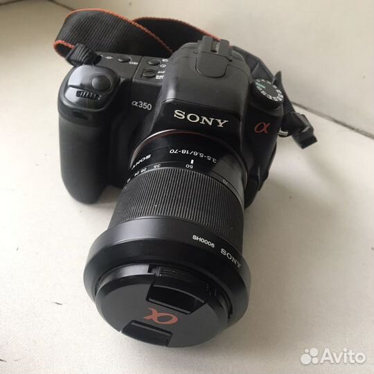 Зеркальный фотоаппарат sony a350 япония