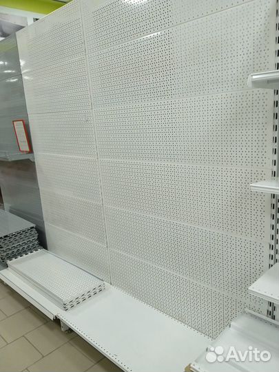 Стеллажи перфорированные, панели мдф