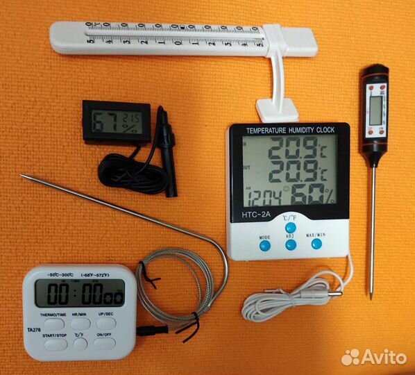 Термометры, гигрометры