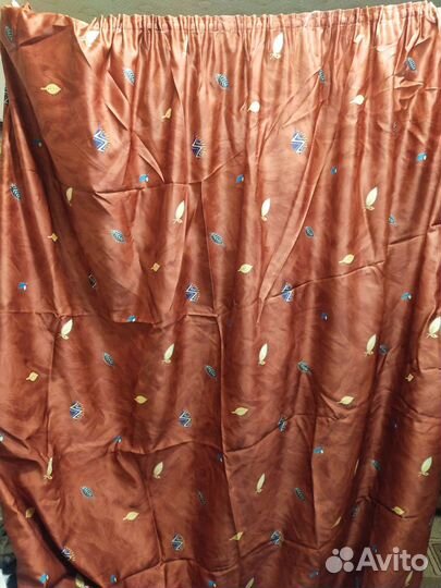 Шторы с ламбрекеном бу