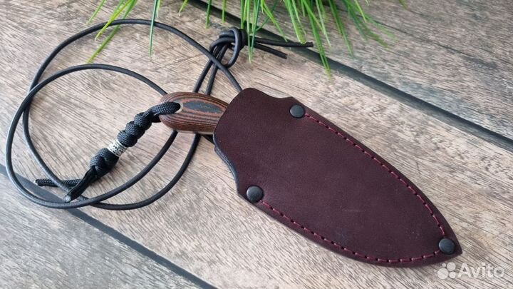 Нож шейный цельнометаллический 