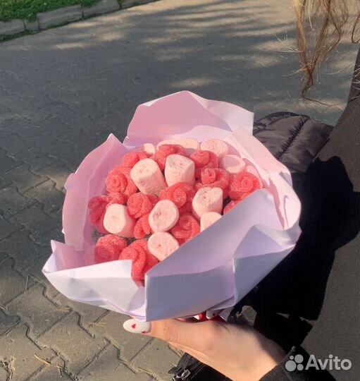 Мармеладный букет/букет из мармелада