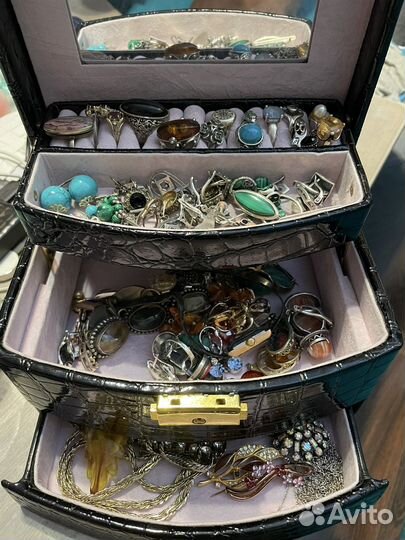 Винтажная бижутерия и серебро СССР