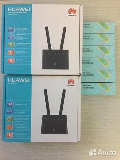 Модем 4G Huawei e3372h-153, безлимит интернет