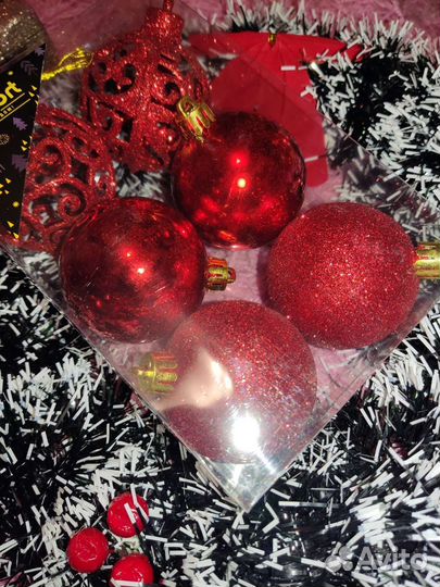 Набор шаров 6шт цвета разные