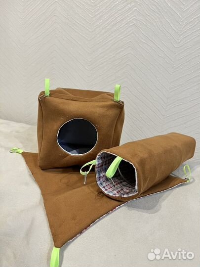 Домик - гамак / тоннель для крыс, грызунов