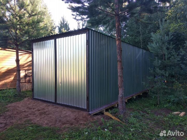 Гараж Пенал Ракушка Хозблок