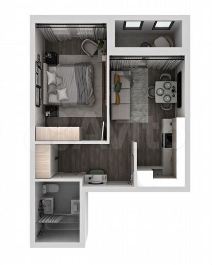 1-к. квартира, 38,8 м², 13/17 эт.