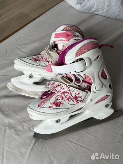 Коньки детские раздвижные 30 33
