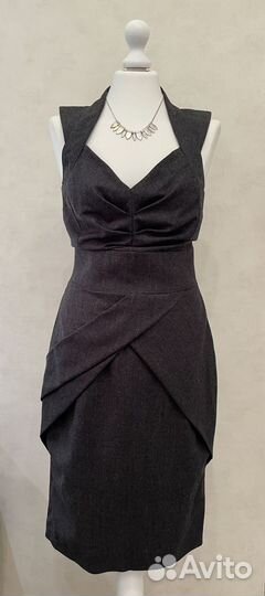 Платье шерстяное Monica Ricci