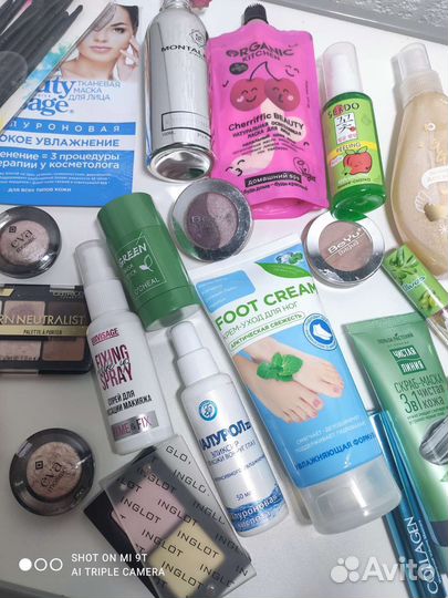 Пакет косметики HR, inglot и др