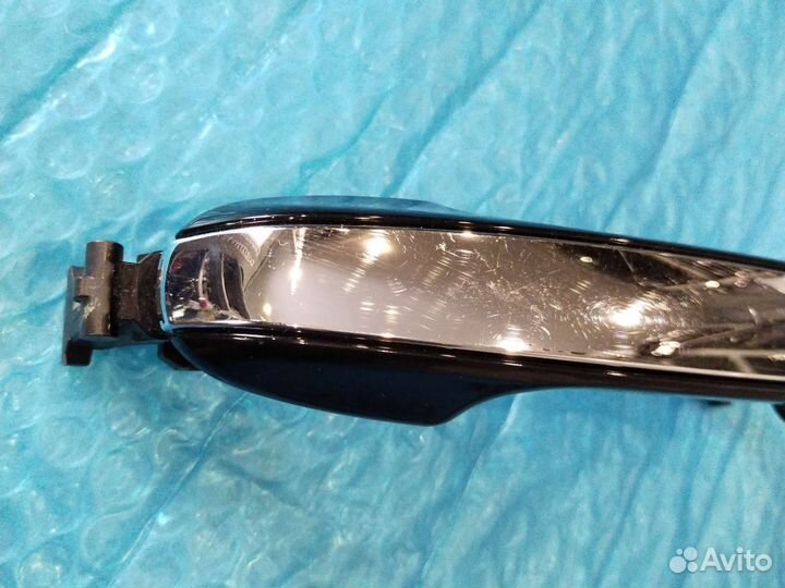 Ручка задней двери Камри 50 черная Б/У