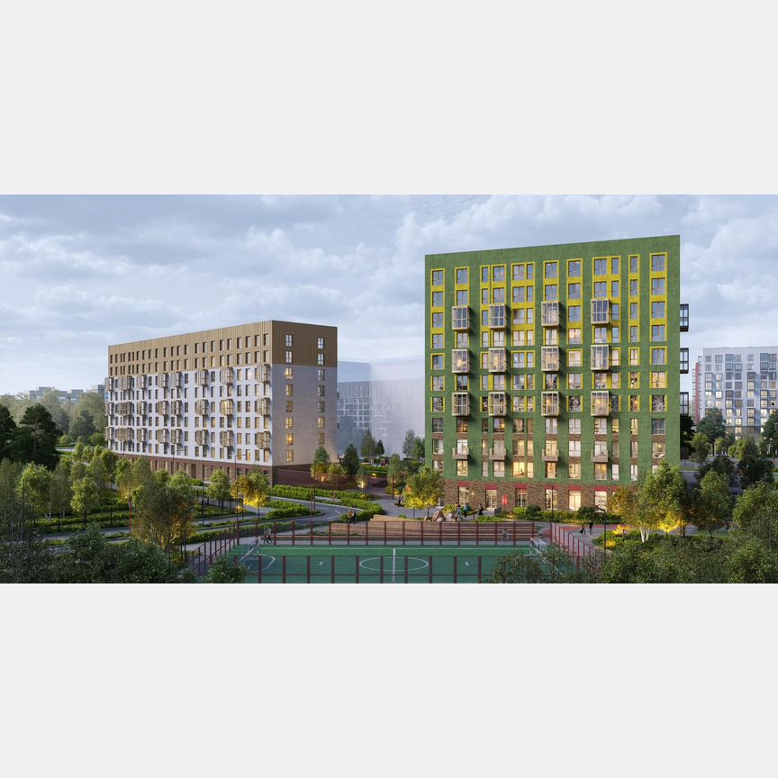 1-к. квартира, 36,4 м², 2/11 эт.