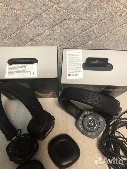 Беспроводные наушники marshall major 3