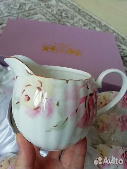 Новый большой подарочный чайный сервиз Lefard