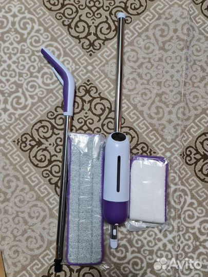 Швабра с распылителем aquamatic