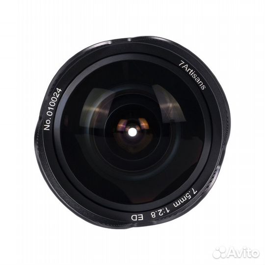 Объектив 7Artisans 7.5mm F2.8 II Fisheye EF-M