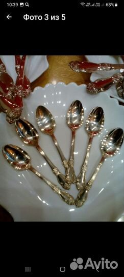 Мельхиоровый набор (СССР) ГОСТ новый