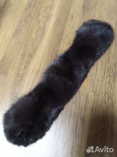 Меховой воротник песец