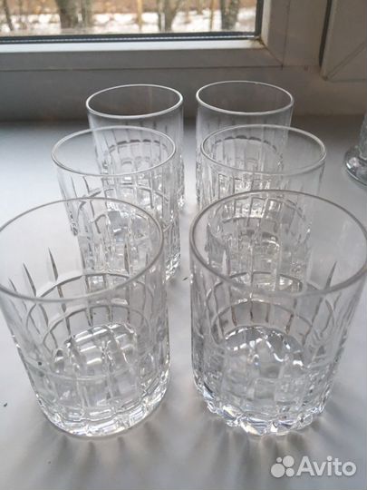 Графин,рюмки,стаканы СССР, хрустальная пробка от г