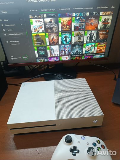Xbox one s 1tb с дисководом