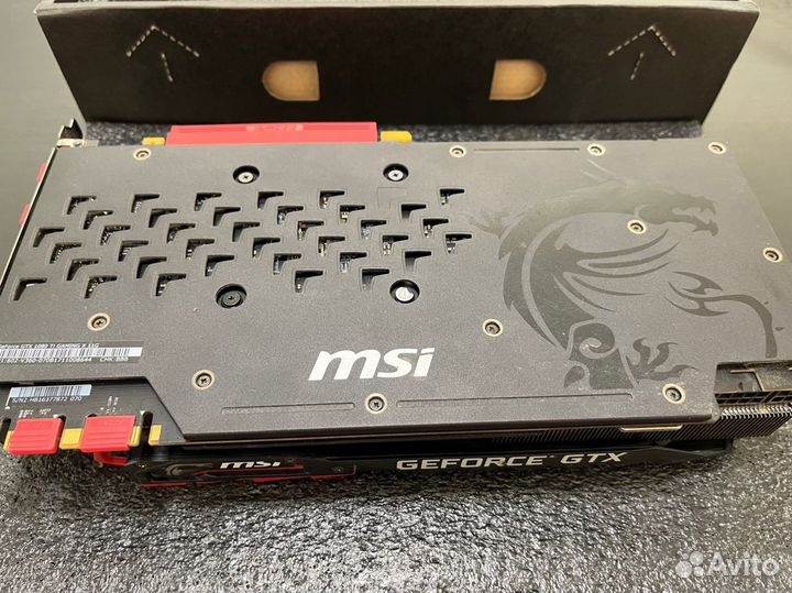 Видеокарта GTX 1080 Ti gaming X 11GB Geforce msi