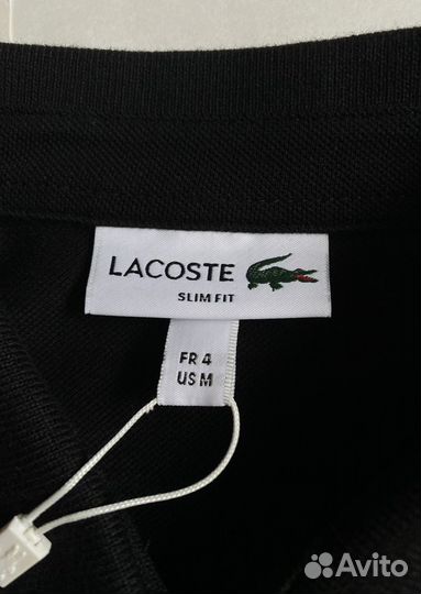 Поло Lacoste Slim Fit новинка