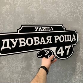 Табличка с улицей